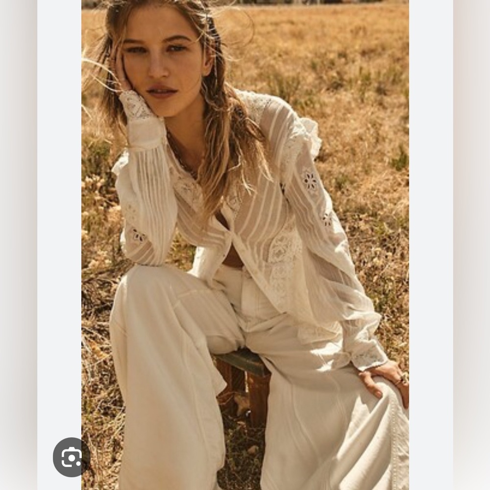 FREE PEOPLE Wendy blouse